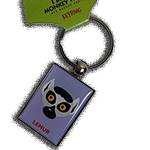 PHOTOSTONE KEYRING LEMUR